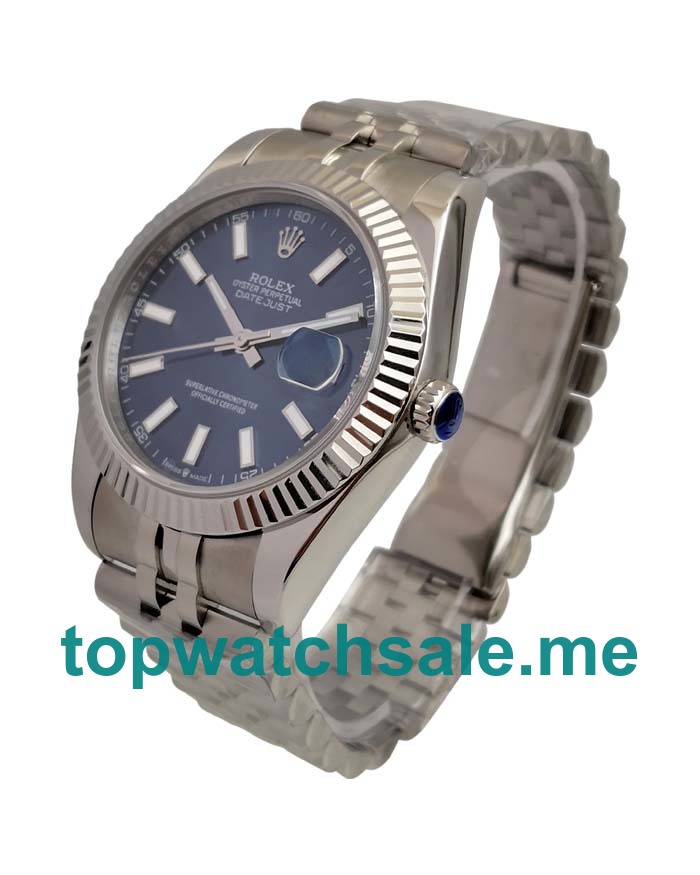 Replica Rolex Datejust 126334 UK - 41MM Steel Male Rolex Datejust Replica Watches - Blingwatches.co.uk