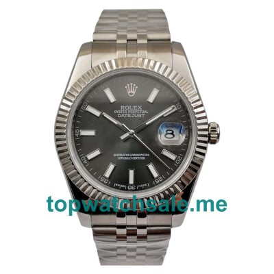 Replica Rolex Datejust 126334 UK - 41MM Steel Male Rolex Datejust Replica Watches - Blingwatches.co.uk