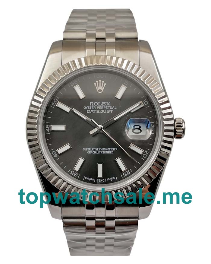 Replica Rolex Datejust 126334 UK - 41MM Steel Male Rolex Datejust Replica Watches - Blingwatches.co.uk
