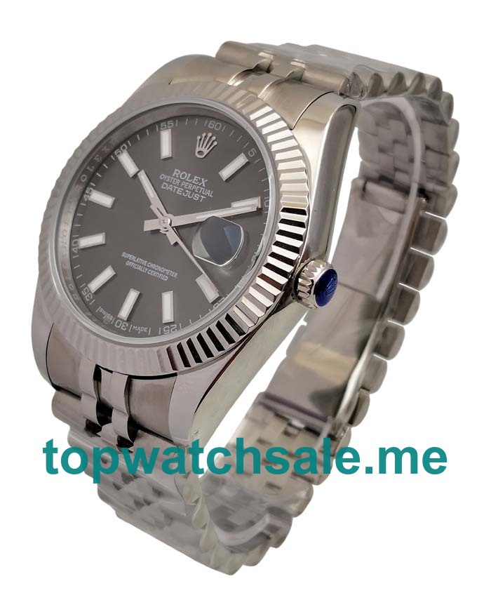 Replica Rolex Datejust 126334 UK - 41MM Steel Male Rolex Datejust Replica Watches - Blingwatches.co.uk