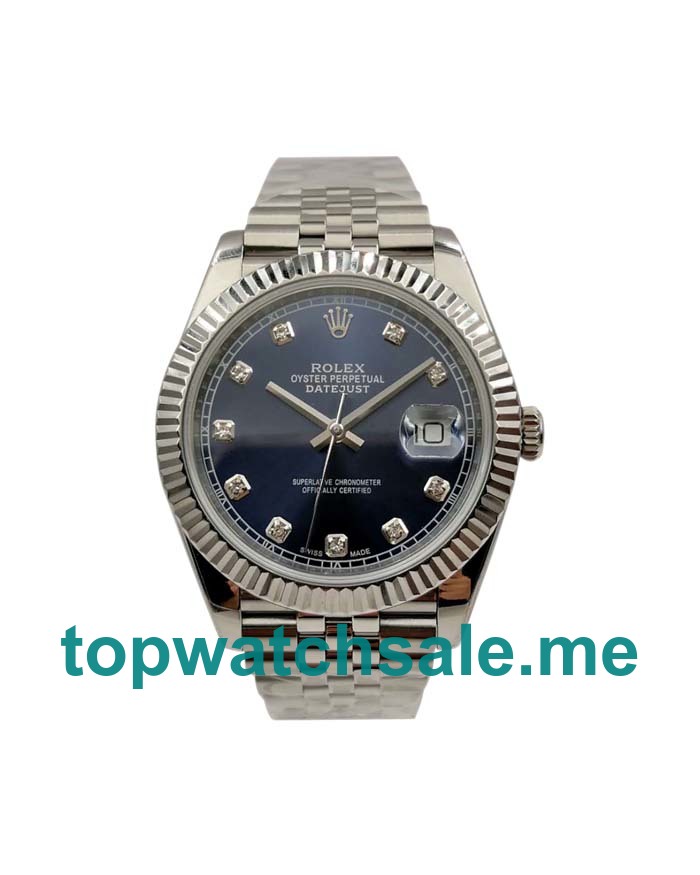 Replica Rolex Datejust 126334 UK - 41MM Steel Male Rolex Datejust Replica Watches - Blingwatches.co.uk