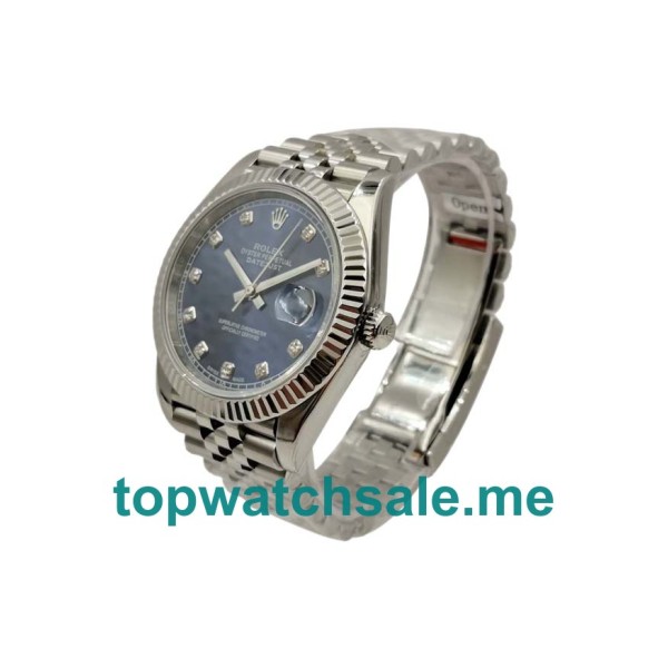 Replica Rolex Datejust 126334 UK - 41MM Steel Male Rolex Datejust Replica Watches - Blingwatches.co.uk