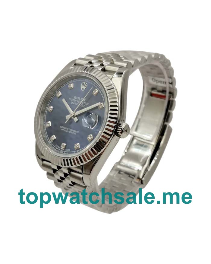 Replica Rolex Datejust 126334 UK - 41MM Steel Male Rolex Datejust Replica Watches - Blingwatches.co.uk
