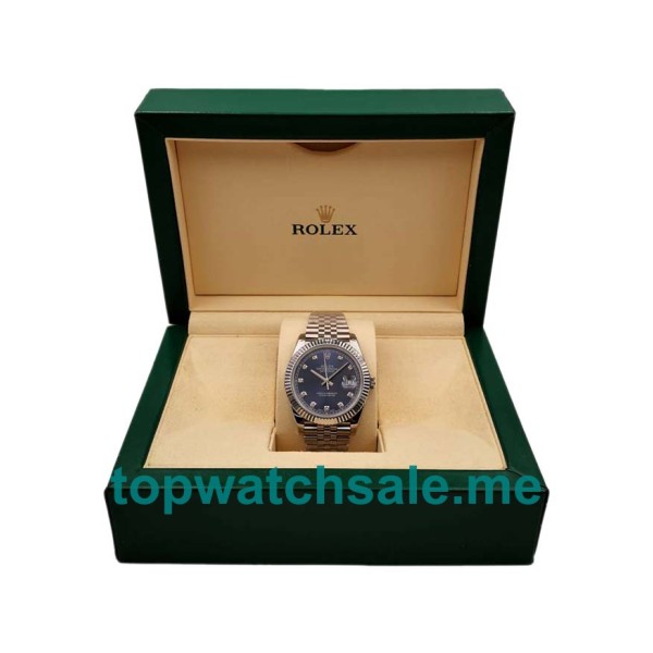 Replica Rolex Datejust 126334 UK - 41MM Steel Male Rolex Datejust Replica Watches - Blingwatches.co.uk