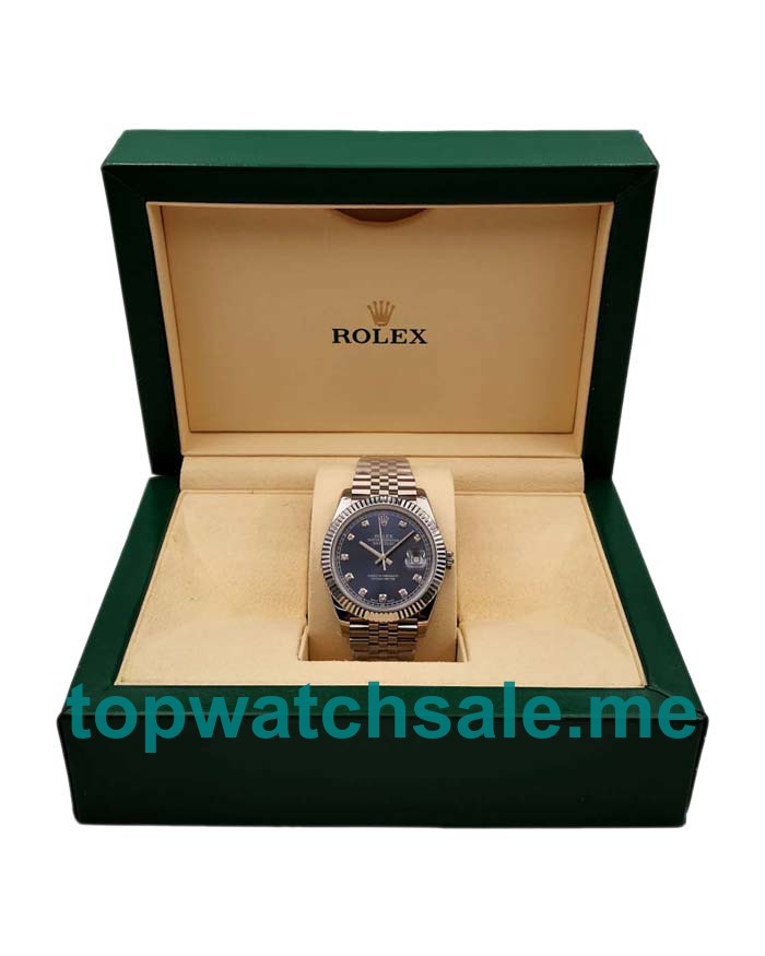 Replica Rolex Datejust 126334 UK - 41MM Steel Male Rolex Datejust Replica Watches - Blingwatches.co.uk