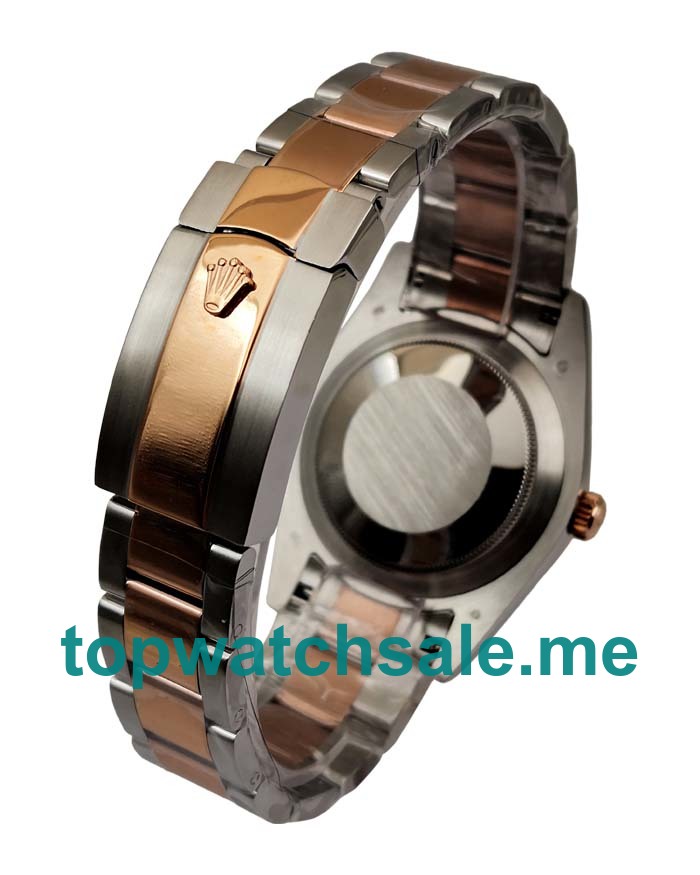 Replica Rolex Datejust 126331 UK - 41MM Steel & Rose Gold Male Rolex Datejust Replica Watches - Blingwatches.co.uk
