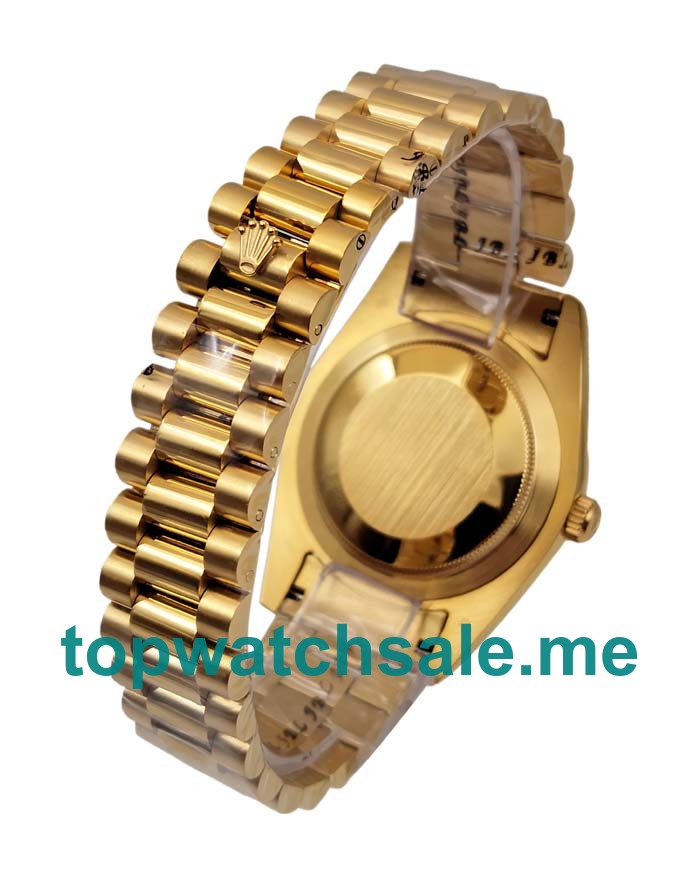 Replica Rolex Day-Date 118348 UK - 41MM Gold Male Rolex Day-Date Replica Watches - Blingwatches.co.uk