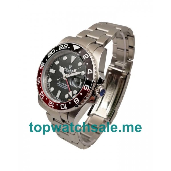Replica Rolex GMT-Master II 16710 UK - 40MM Steel Male Rolex GMT-Master II Replica Watches - Blingwatches.co.uk