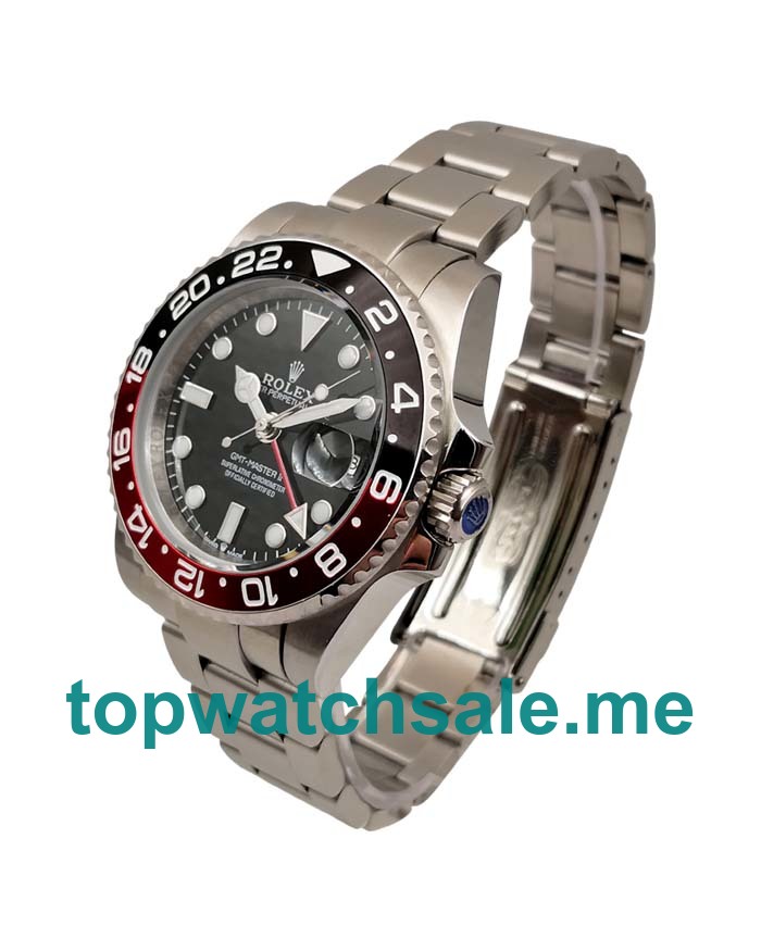 Replica Rolex GMT-Master II 16710 UK - 40MM Steel Male Rolex GMT-Master II Replica Watches - Blingwatches.co.uk