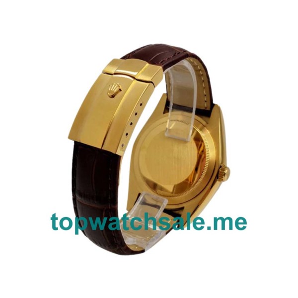 Replica Rolex Sky-Dweller 326138 UK - 40.5MM Gold Male Rolex Sky-Dweller Replica Watches - Blingwatches.co.uk