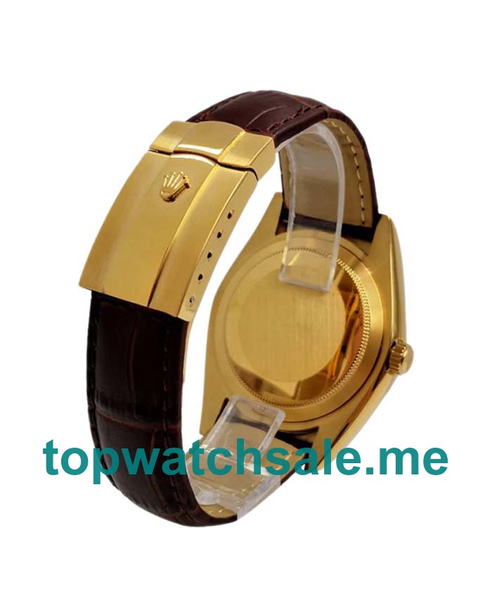 Replica Rolex Sky-Dweller 326138 UK - 40.5MM Gold Male Rolex Sky-Dweller Replica Watches - Blingwatches.co.uk