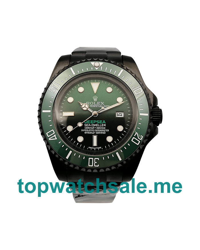 Replica Rolex Sea-Dweller Deepsea 126660 UK - 44MM Steel Male Rolex Sea-Dweller Deepsea Replica Watches - Blingwatches.co.uk