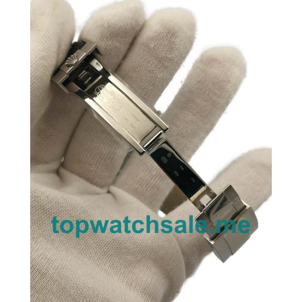 Replica Rolex Daytona 116519 UK - 40MM White Gold Male Rolex Daytona Replica Watches - Blingwatches.co.uk