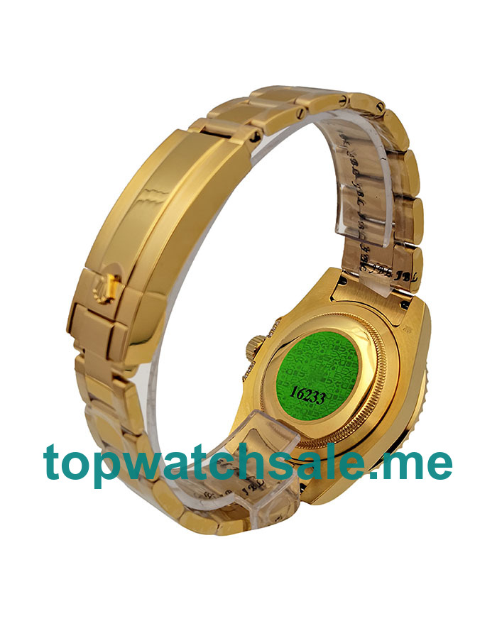 Replica Rolex Submariner 116618 UK - 40MM Gold Male Rolex Submariner Replica Watches - Blingwatches.co.uk