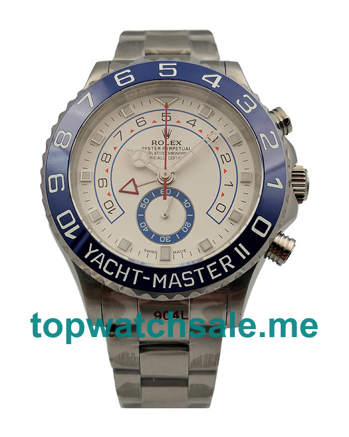 Replica Rolex Yacht-Master II 116680 UK - 44MM Steel Male Rolex Yacht-Master II Replica Watches - Blingwatches.co.uk