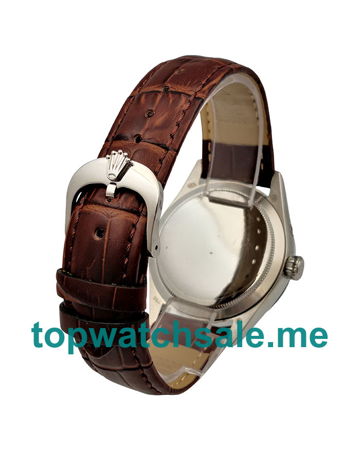 Replica Rolex Cellini 50535 UK - 39MM Steel Male Rolex Cellini Replica Watches - Blingwatches.co.uk