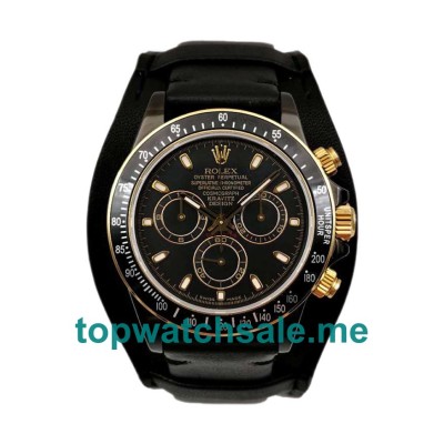 Replica Rolex Cosmograph Daytona 116500 UK - 40MM Ceramic Male Rolex Cosmograph Daytona Replica Watches - Blingwatches.co.uk