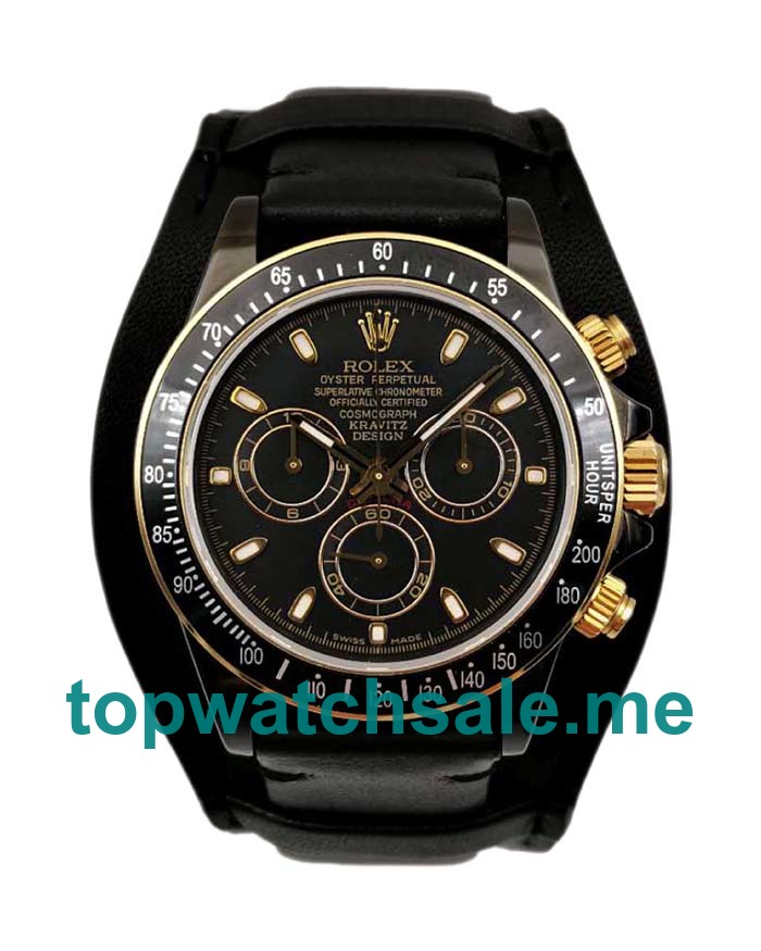 Replica Rolex Cosmograph Daytona 116500 UK - 40MM Ceramic Male Rolex Cosmograph Daytona Replica Watches - Watchestop.me