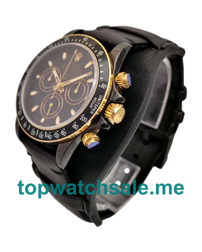Replica Rolex Cosmograph Daytona 116500 UK - 40MM Ceramic Male Rolex Cosmograph Daytona Replica Watches - Blingwatches.co.uk