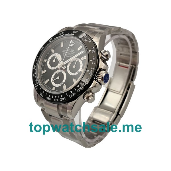 Replica Rolex Cosmograph Daytona 116500LN N UK - 40MM Steel Male Rolex Cosmograph Daytona Replica Watches - Blingwatches.co.uk