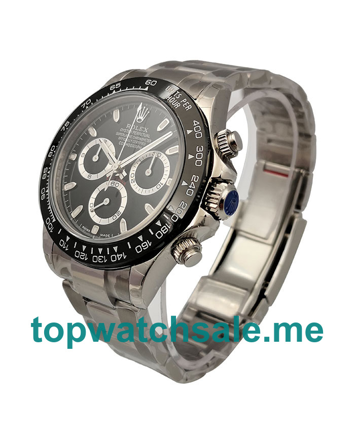 Replica Rolex Cosmograph Daytona 116500LN N UK - 40MM Steel Male Rolex Cosmograph Daytona Replica Watches - Blingwatches.co.uk