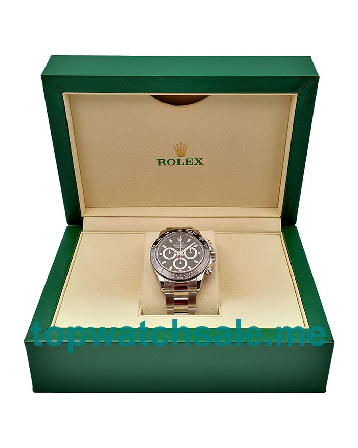 Replica Rolex Cosmograph Daytona 116500LN N UK - 40MM Steel Male Rolex Cosmograph Daytona Replica Watches - Blingwatches.co.uk