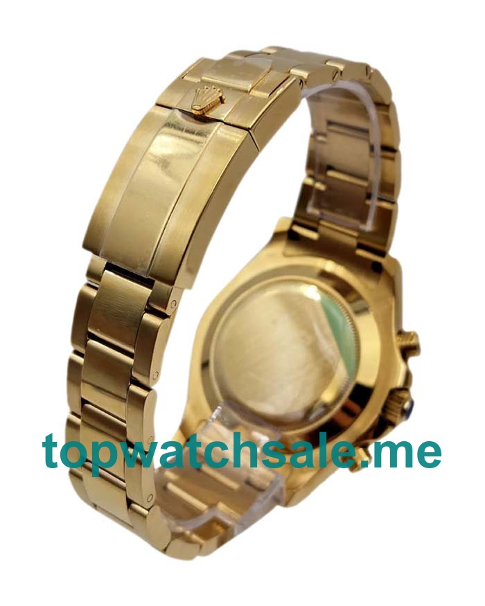 Replica Rolex Yacht-Master II 116688 JF UK - 44MM Yellow Gold Male Rolex Yacht-Master II Replica Watches - Blingwatches.co.uk
