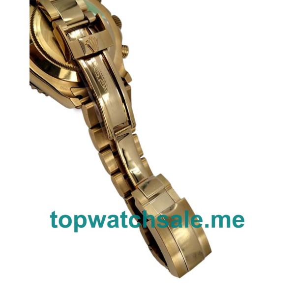 Replica Rolex Yacht-Master II 116688 JF UK - 44MM Yellow Gold Male Rolex Yacht-Master II Replica Watches - Blingwatches.co.uk