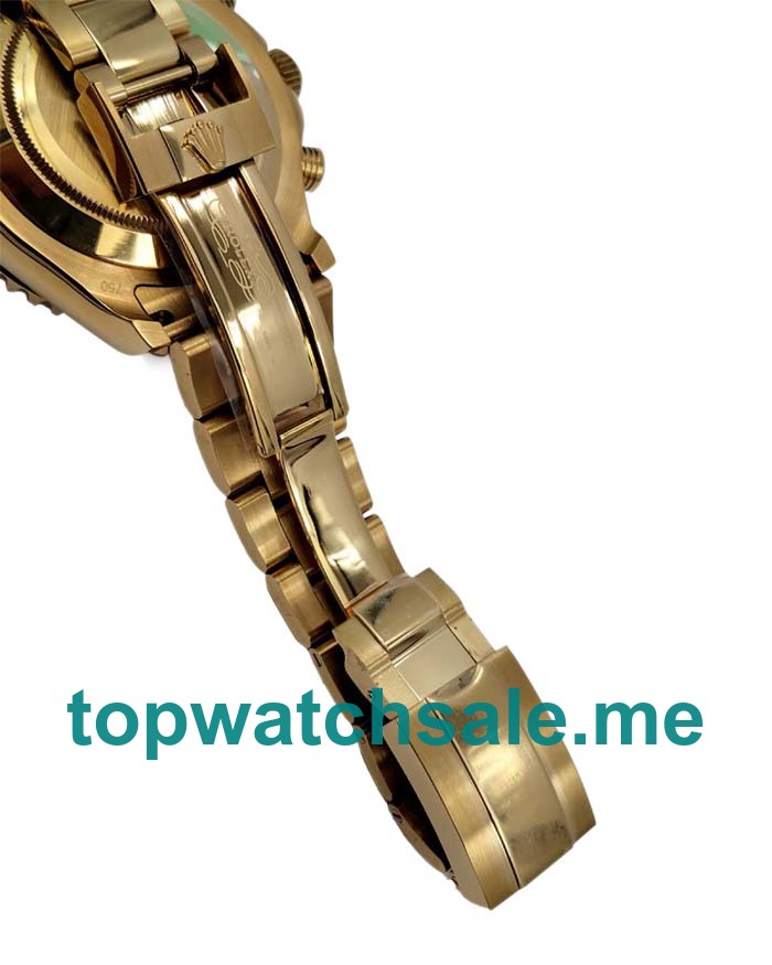 Replica Rolex Yacht-Master II 116688 JF UK - 44MM Yellow Gold Male Rolex Yacht-Master II Replica Watches - Blingwatches.co.uk