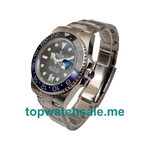 Replica Rolex GMT-Master II 116710BLNR Batman V7 UK - 40MM Steel Male Rolex GMT-Master II Replica Watches - Blingwatches.co.uk