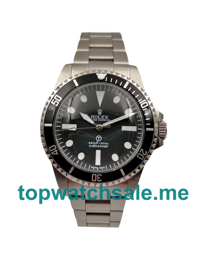 Replica Rolex Submariner 5517 UK - 40MM Steel Male Rolex Submariner Replica Watches - Blingwatches.co.uk