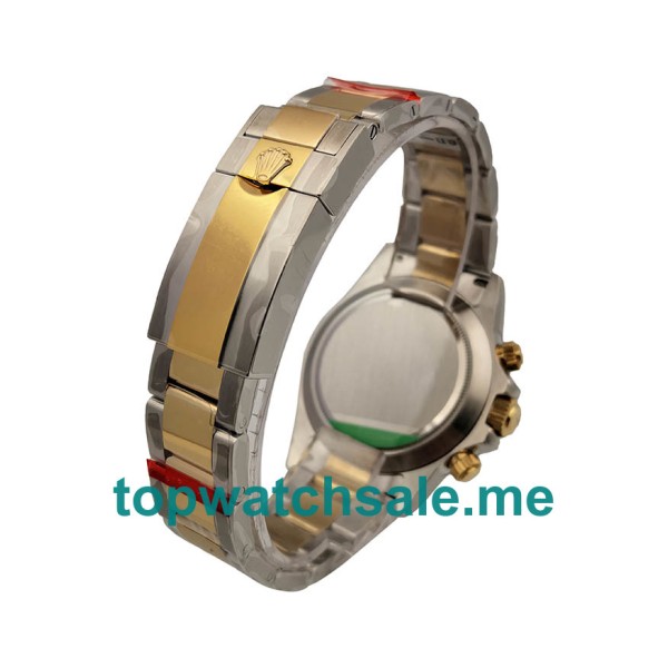 Replica Rolex Cosmograph Daytona 116503 3A UK - 40MM Steel & Gold Male Rolex Cosmograph Daytona Replica Watches - Blingwatches.co.uk