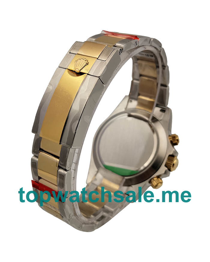 Replica Rolex Cosmograph Daytona 116503 3A UK - 40MM Steel & Gold Male Rolex Cosmograph Daytona Replica Watches - Blingwatches.co.uk