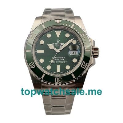 Replica Rolex Submariner Date 116610LV 2018 N V8S UK - 40MM Steel Male Rolex Submariner Date Replica Watches - Blingwatches.co.uk
