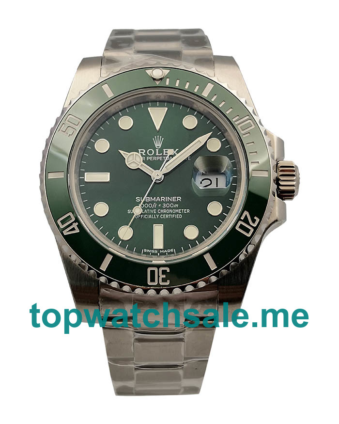 Replica Rolex Submariner Date 116610LV 2018 N V8S UK - 40MM Steel Male Rolex Submariner Date Replica Watches - Blingwatches.co.uk