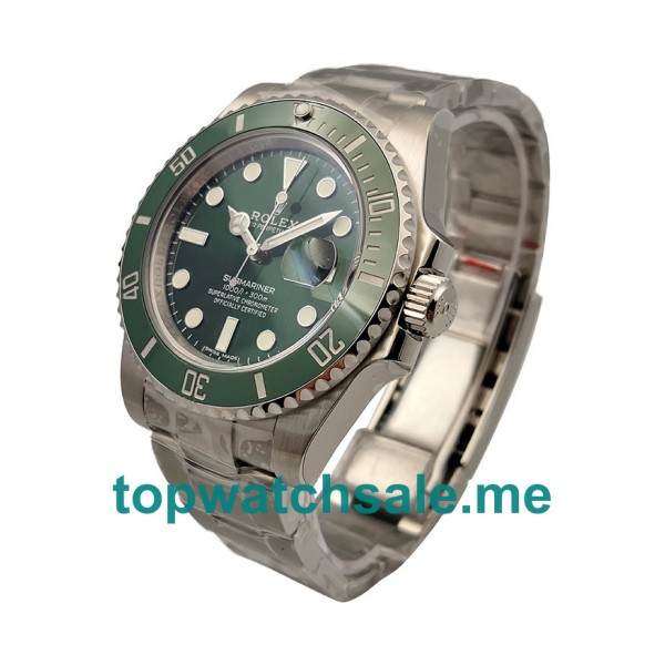 Replica Rolex Submariner Date 116610LV 2018 N V8S UK - 40MM Steel Male Rolex Submariner Date Replica Watches - Blingwatches.co.uk
