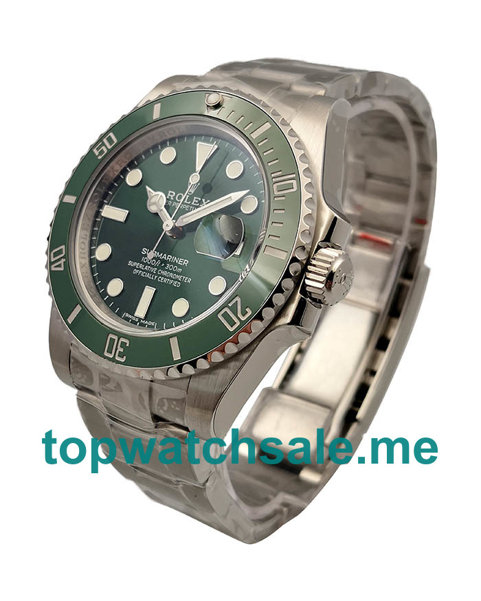 Replica Rolex Submariner Date 116610LV 2018 N V8S UK - 40MM Steel Male Rolex Submariner Date Replica Watches - Blingwatches.co.uk
