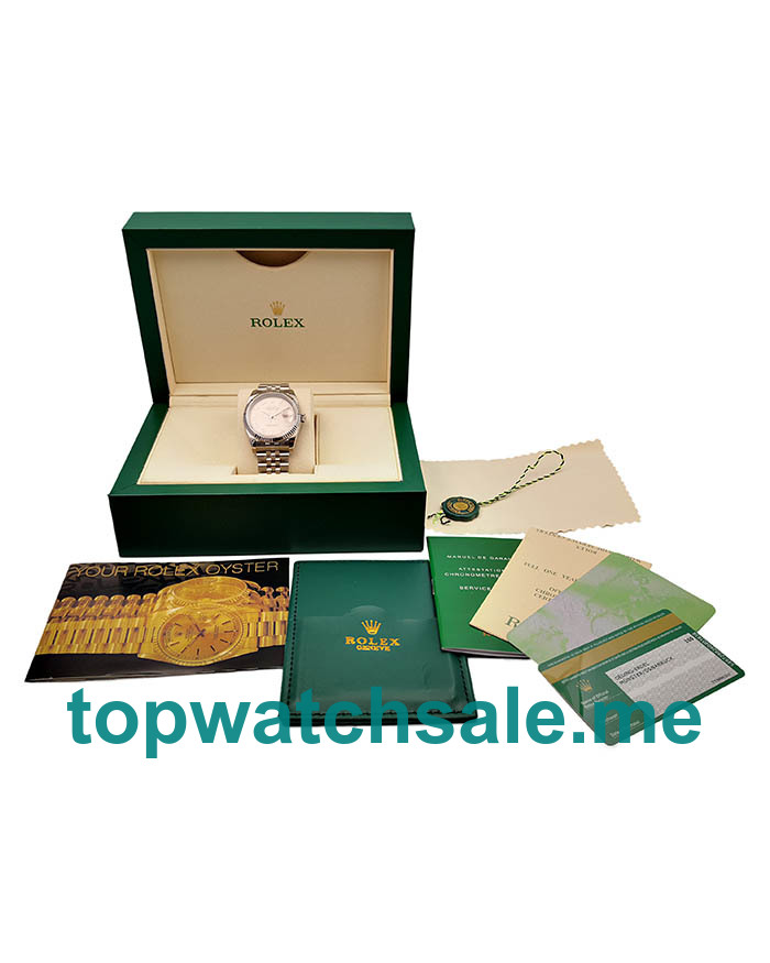 Replica Rolex Datejust 116234 UK - 36MM Steel Female Rolex Datejust Replica Watches - Blingwatches.co.uk