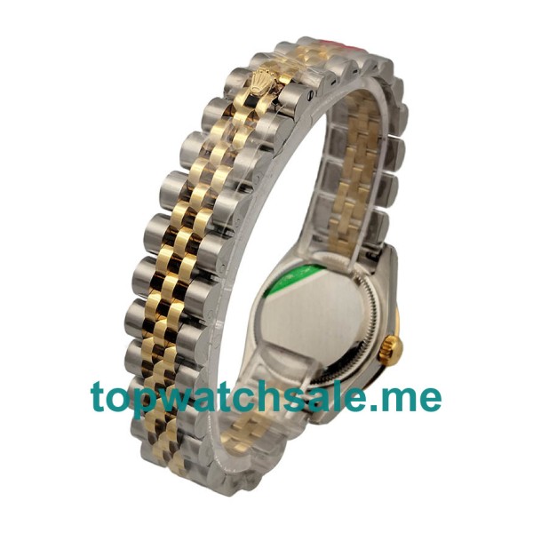Replica Rolex Lady-Datejust 179383 UK - 26.5MM Steel & Gold Female Rolex Lady-Datejust Replica Watches - Blingwatches.co.uk