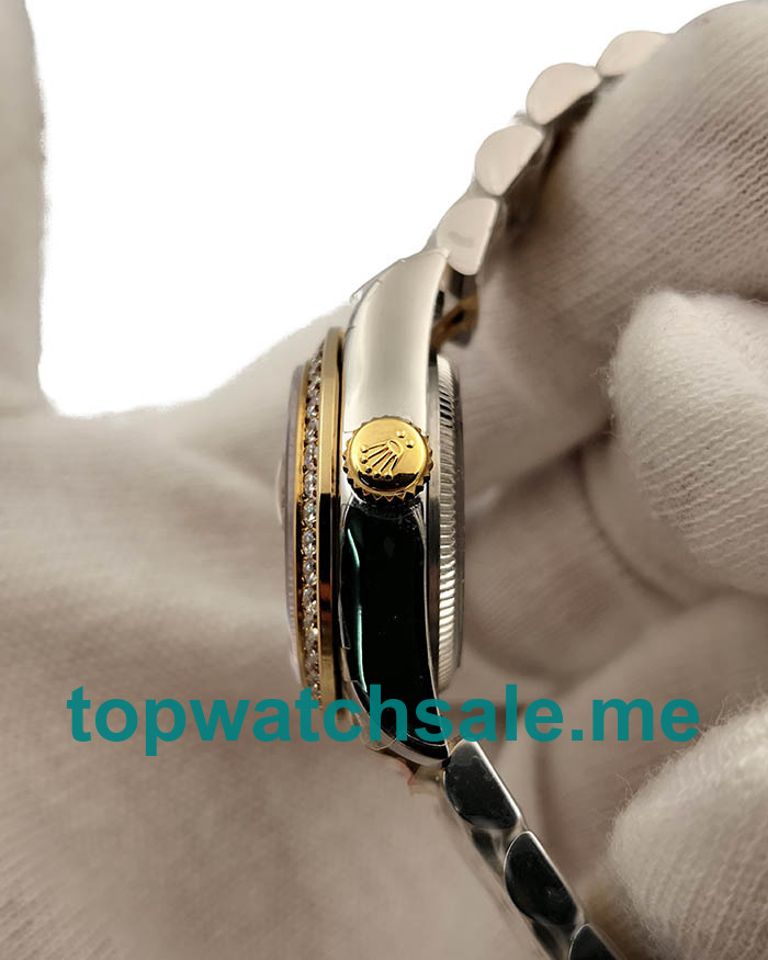 Replica Rolex Lady-Datejust 179383 UK - 26.5MM Steel & Gold Female Rolex Lady-Datejust Replica Watches - Blingwatches.co.uk