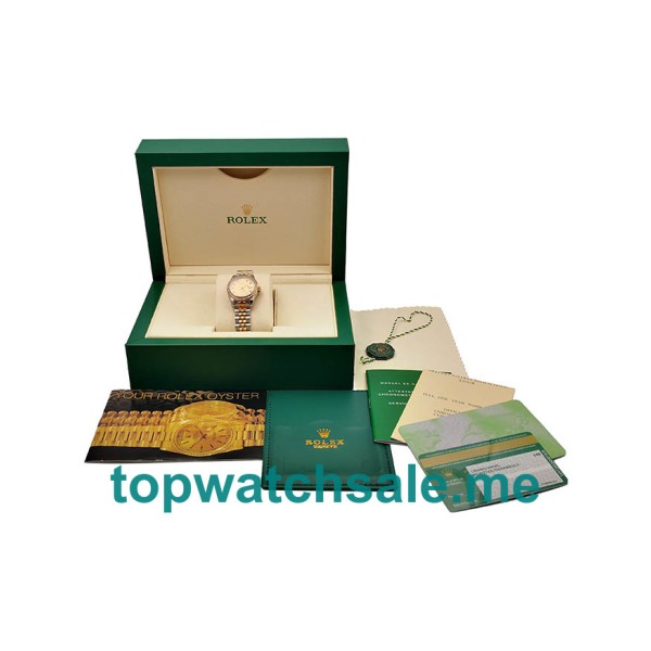 Replica Rolex Lady-Datejust 179383 UK - 26.5MM Steel & Gold Female Rolex Lady-Datejust Replica Watches - Blingwatches.co.uk