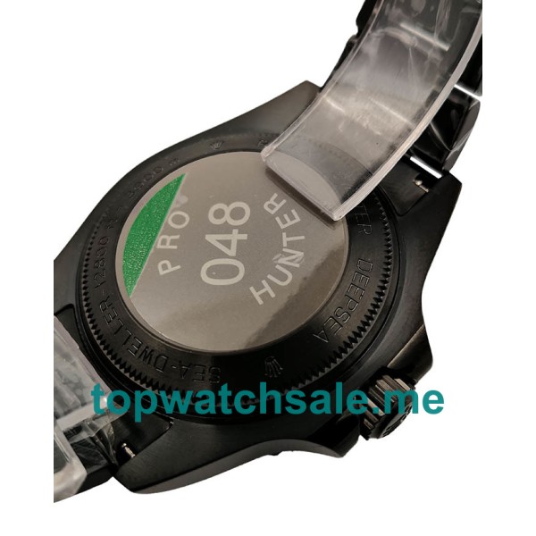 Replica Rolex Sea-Dweller Deepsea 116660 Jacques Piccard V5 UK - 44MM PVD Steel Male Rolex Sea-Dweller Deepsea Replica Watches - Blingwatches.co.uk