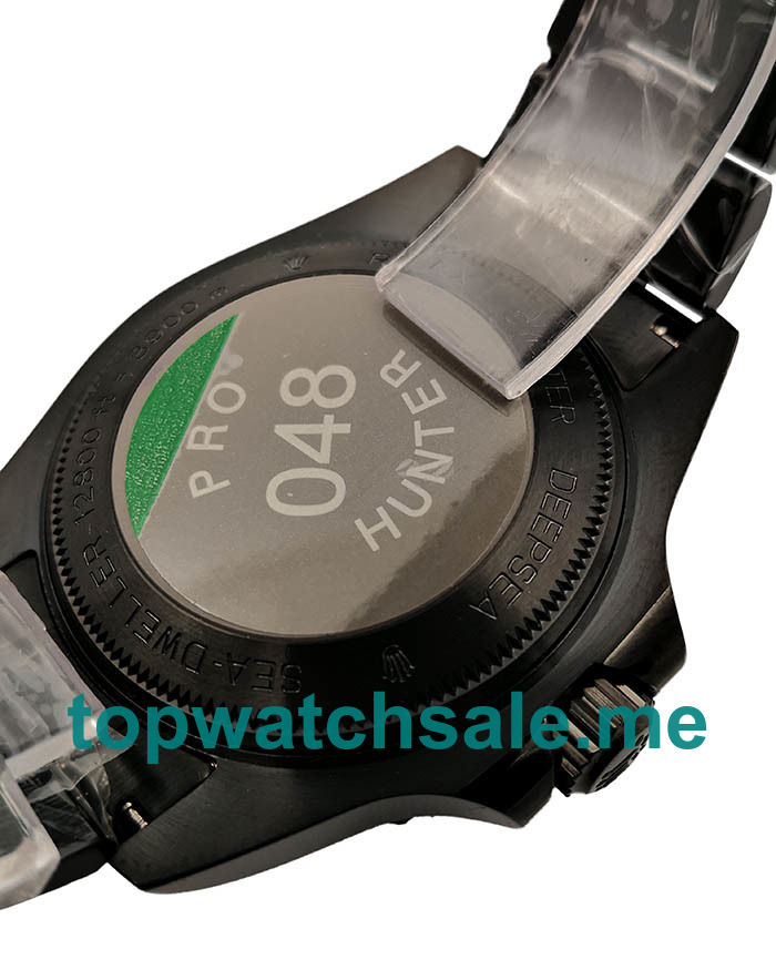 Replica Rolex Sea-Dweller Deepsea 116660 Jacques Piccard V5 UK - 44MM PVD Steel Male Rolex Sea-Dweller Deepsea Replica Watches - Blingwatches.co.uk