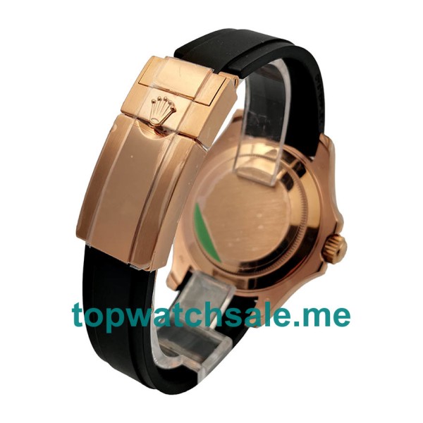 Replica Rolex Yacht-Master 116655 AR UK - 40MM Rose Gold Male Rolex Yacht-Master Replica Watches - Blingwatches.co.uk