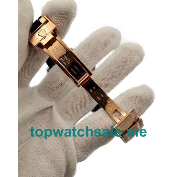 Replica Rolex Yacht-Master 116655 AR UK - 40MM Rose Gold Male Rolex Yacht-Master Replica Watches - Blingwatches.co.uk
