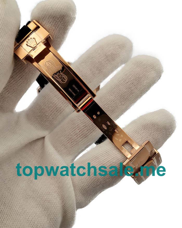 Replica Rolex Yacht-Master 116655 AR UK - 40MM Rose Gold Male Rolex Yacht-Master Replica Watches - Blingwatches.co.uk