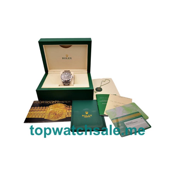 Replica Rolex Explorer 214270 UK - 40MM Steel Male Rolex Explorer Replica Watches - Blingwatches.co.uk