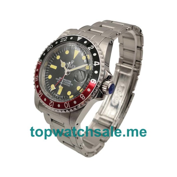 Replica Rolex GMT-Master 16710 UK - 40MM Steel Male Rolex GMT-Master Replica Watches - Blingwatches.co.uk