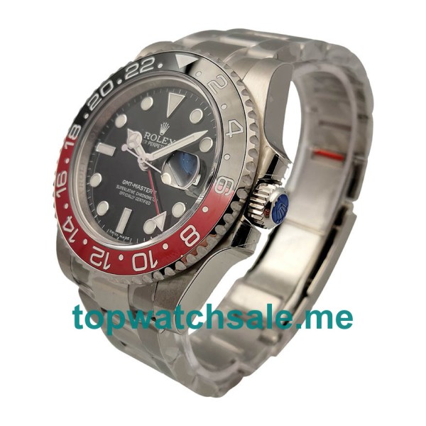 Replica Rolex GMT-Master II 116710BLNR UR UK - 40MM Steel Male Rolex GMT-Master II Replica Watches - Blingwatches.co.uk