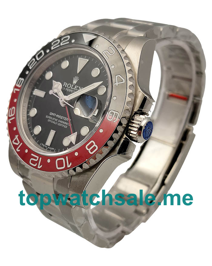 Replica Rolex GMT-Master II 116710BLNR UR UK - 40MM Steel Male Rolex GMT-Master II Replica Watches - Blingwatches.co.uk